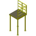 Bluff Mfg Bluff Stairway Landing, , 4' x 4' MEZ-LDG48X48